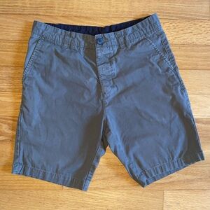 Divided Tan Flat Front Shorts Casual Style